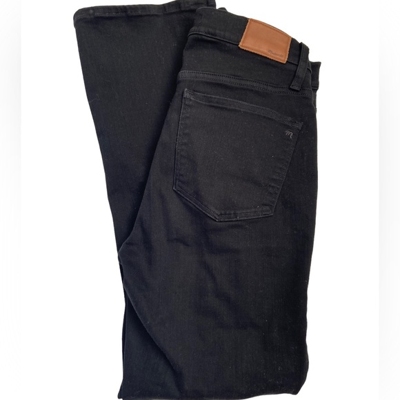 Madewell Cali-Demi Bootcup Jean Black size 29Tall - Picture 10 of 13